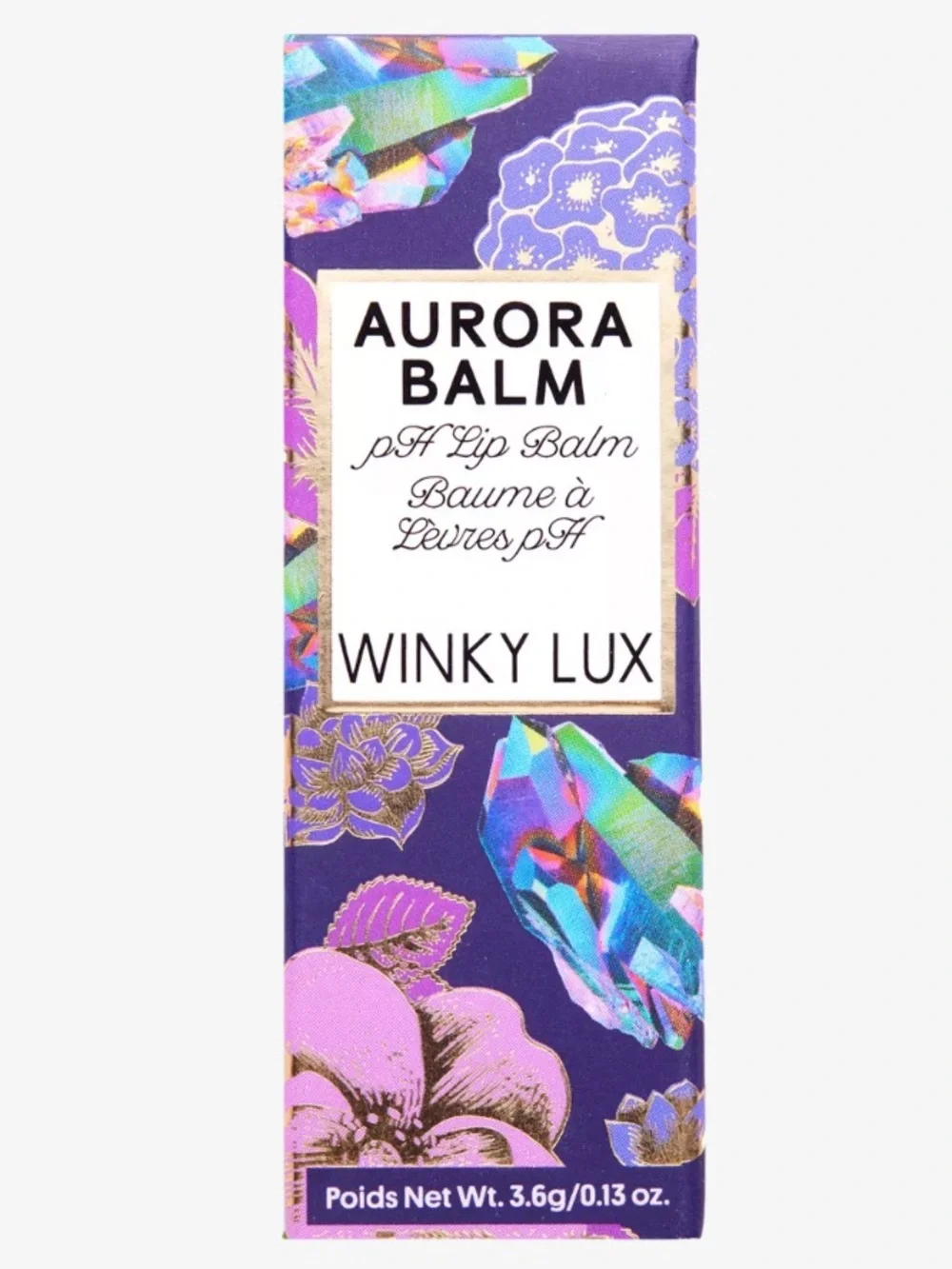 Winky Lux Aurora lip Balm Shimmery sheer slightly tinted balm